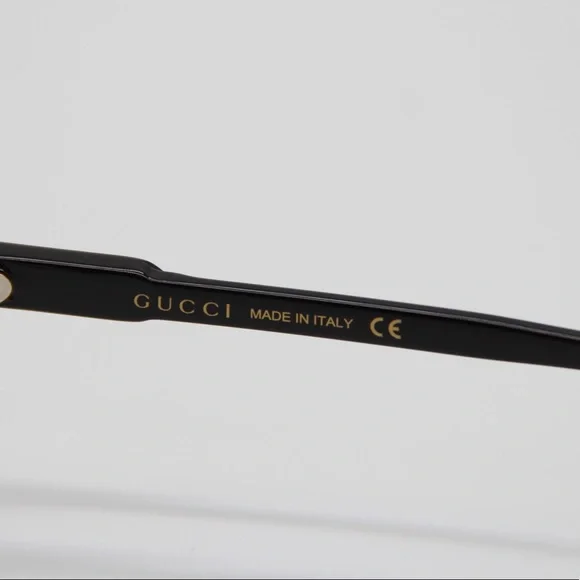 NEW GUCCI GG0493OA 001 BLACK WOMEN’S EYEGLASSES GUCCI - Picture 8 of 10